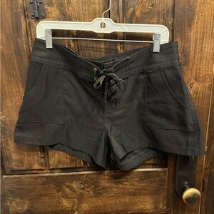 La Blanca Black Lace-Up Board Shorts